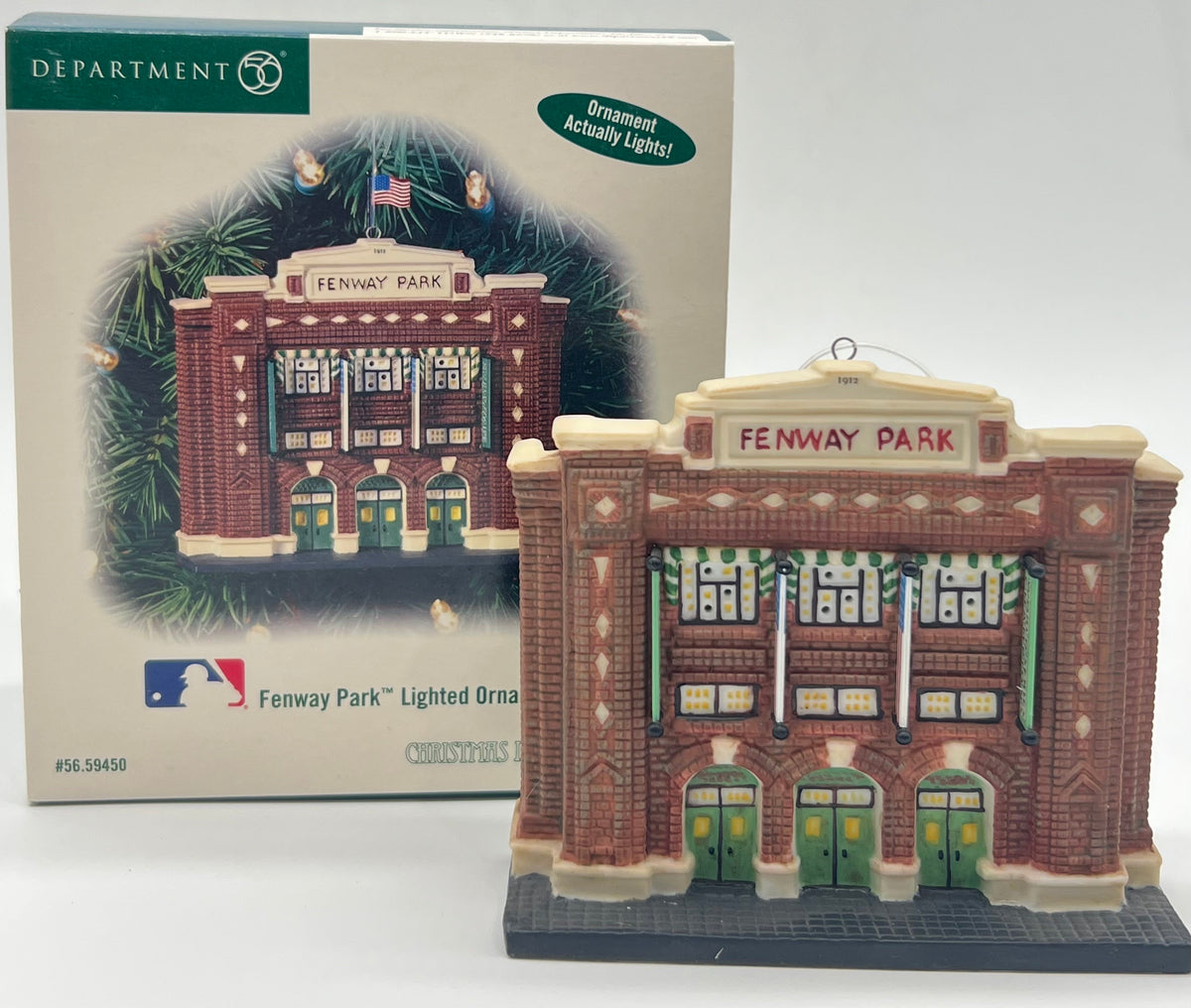 Dept 56- Christmas in the City "Fenway Park" lighted ornament