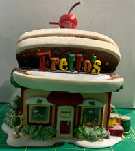 Load image into Gallery viewer, Dept 56- North Pole Series   Village "Fretta's Fruit Cake Company- see note- missing bottom sign
