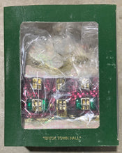 Load image into Gallery viewer, Department 56- New England Village "Brick Town Hall" Mercury Glass ornament
