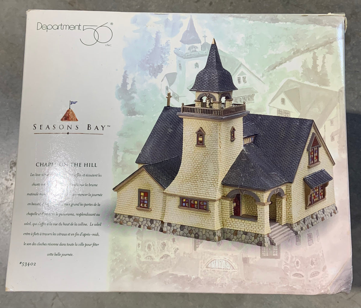 Dept 56- Seasons Bay Series "Chapel on the Hill"