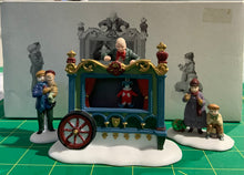 Load image into Gallery viewer, Dept 56- Dickens' Village "The Old Puppeteer" accessory
