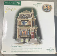 Load image into Gallery viewer, Dept 56- Dickens' Village "Fred Holiwell's House"

