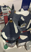 Load image into Gallery viewer, Dept 56- Snow Village "1224 Kissing Claus Lane" animated gift set - see note
