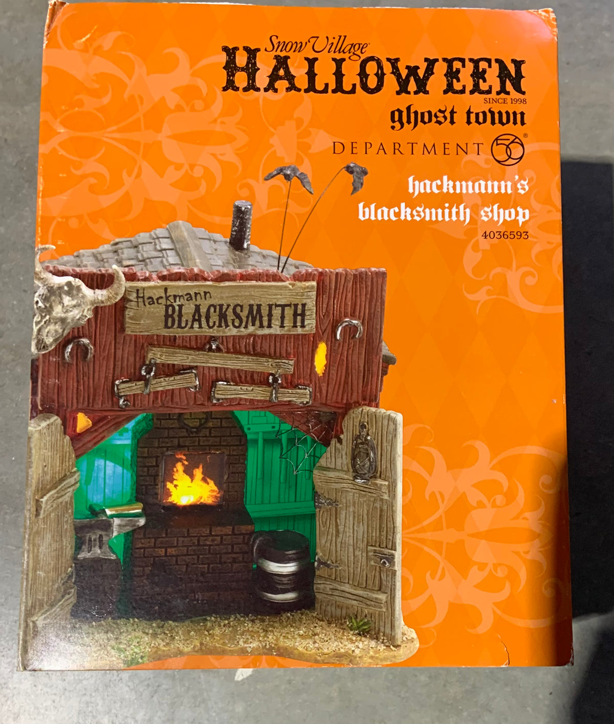Dept 56- SV Halloween "Hackmann's Blacksmith"