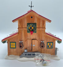 Load image into Gallery viewer, Dept 56- Snow Village &quot;Bucks County Horse Barn&quot;
