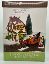 Load image into Gallery viewer, Dept 56- New England Village &quot;Sawyer Family Tree Farm&quot;
