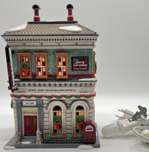 Load image into Gallery viewer, Dept 56- Christmas in the City &quot;City Post &amp; Telegraph Office&quot;
