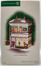 Load image into Gallery viewer, Department 56- Christmas in the City &quot;City Post &amp; Telegraph Office&quot;
