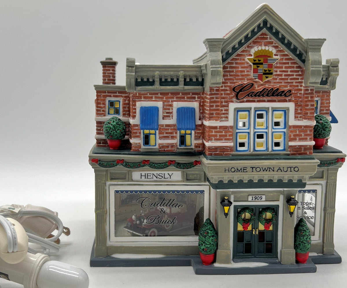 Dept 56- Christmas in the City "Hensly Cadillac & Buick"