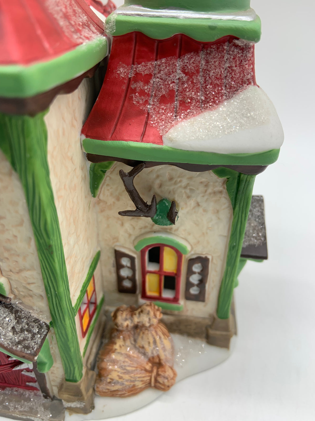 Dept 56- North Pole Series "The Reindeer Stables, Donder & Blitzen"