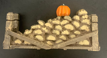 Load image into Gallery viewer, Dept 56- Village Accessories &quot;Wood Pile&quot; Accessory with pumpkin - No Box
