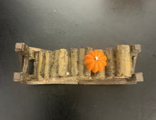 Load image into Gallery viewer, Dept 56- Village Accessories &quot;Wood Pile&quot; Accessory with pumpkin - No Box
