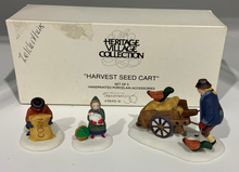 Load image into Gallery viewer, Dept 56 New England Village &quot;Harvest Seed Cart&quot; Accessory
