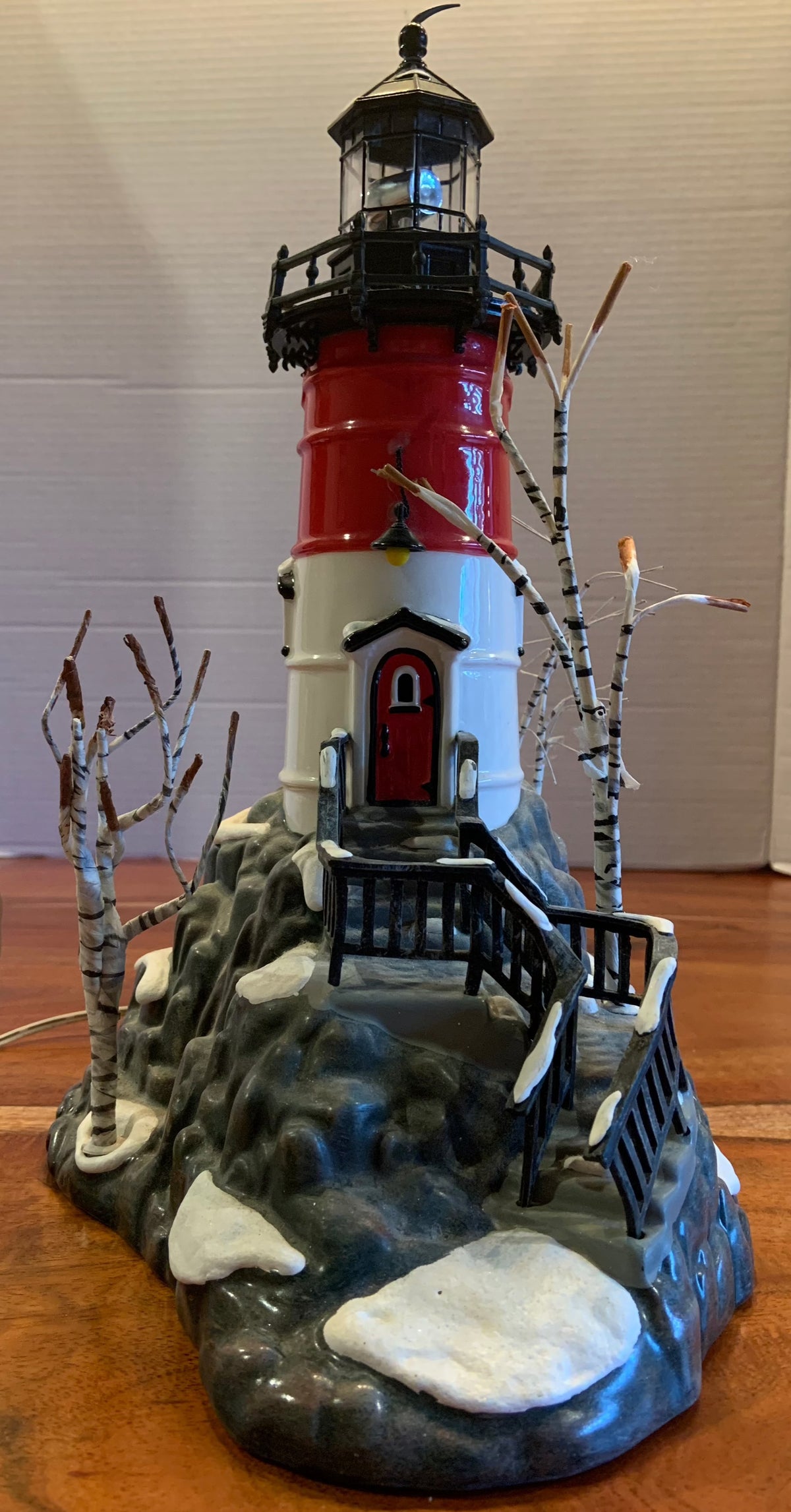 Department 56- Snow Village "Rock Point Lighthouse"