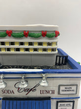 Load image into Gallery viewer, Dept 56- Christmas in the City "Blue Line Bus Depot" see note
