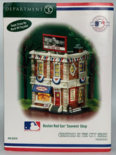 Load image into Gallery viewer, Department 56- Christmas in the City &quot;Boston Red Sox Souvenir Shop&quot;
