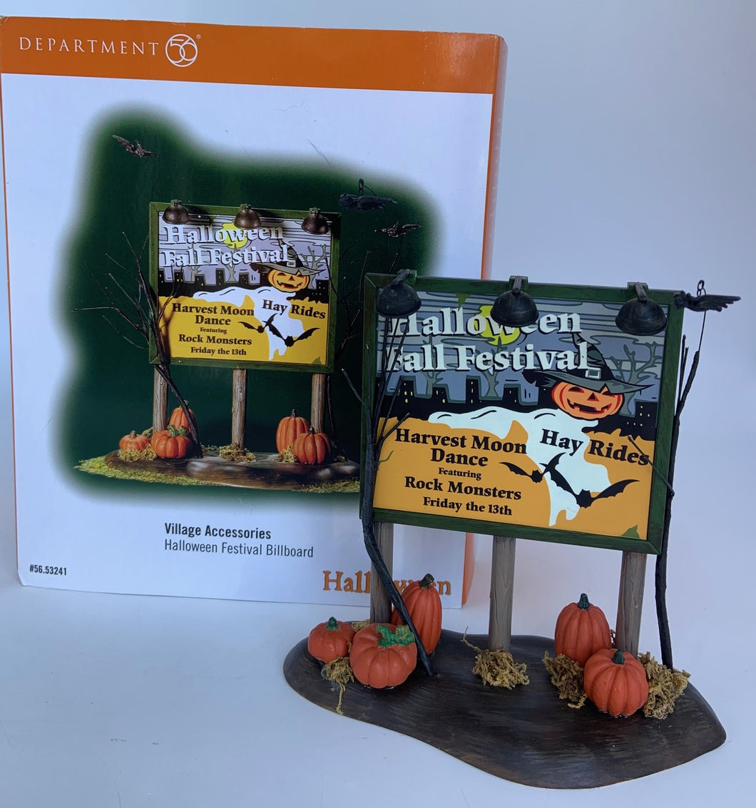 Dept 56- SV Halloween 