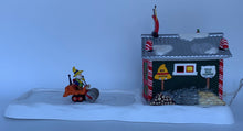 Load image into Gallery viewer, Department 56- North Pole Series &quot;North Pole Maintenance&quot; animated accessory
