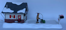 Load image into Gallery viewer, Dept 56- Village Accessories &quot;Clearing the Driveway Again!&quot; animated accessory
