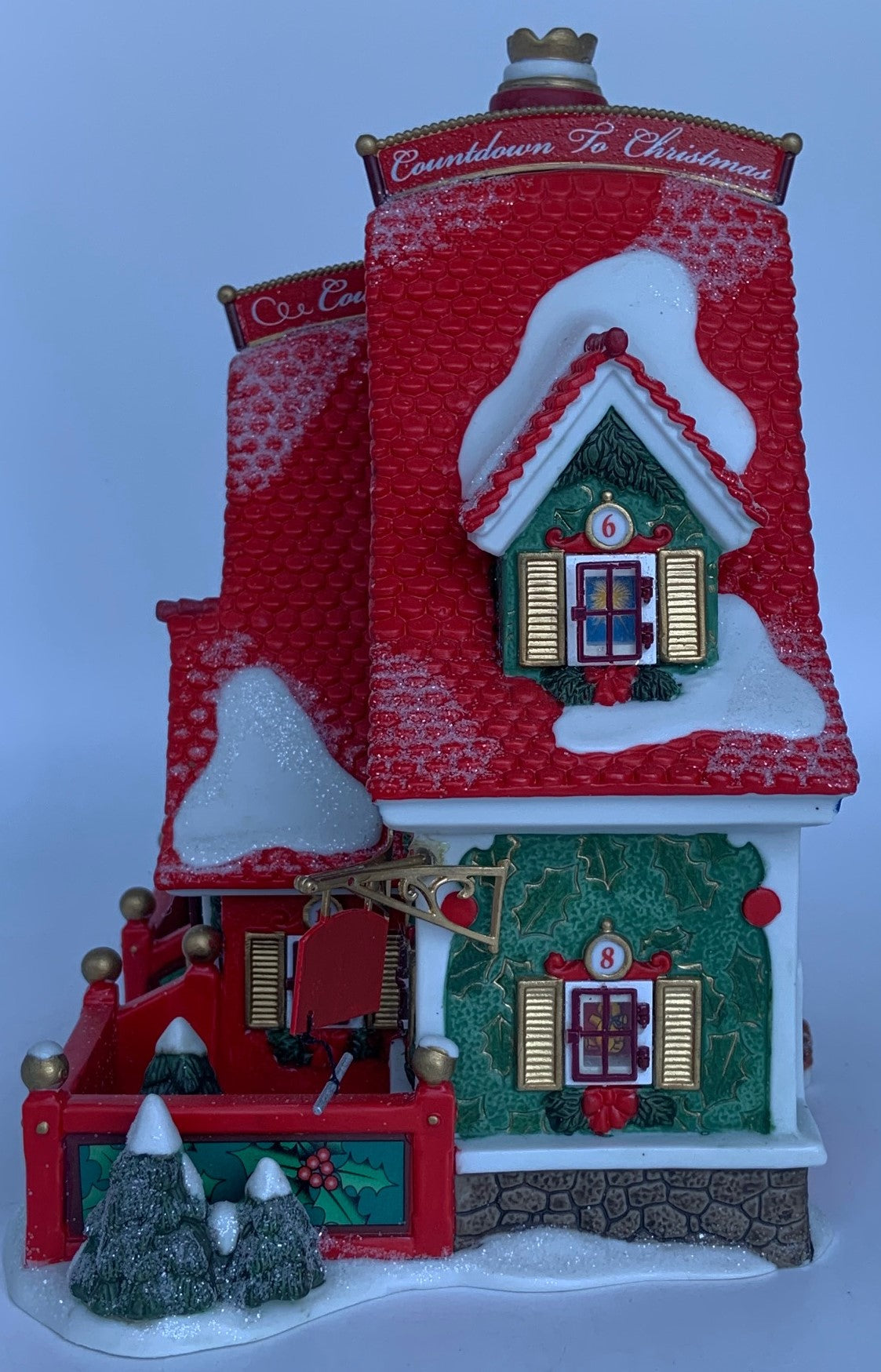 Retired Dept 56- North Pole Series "Countdown to Christmas Headquarters"