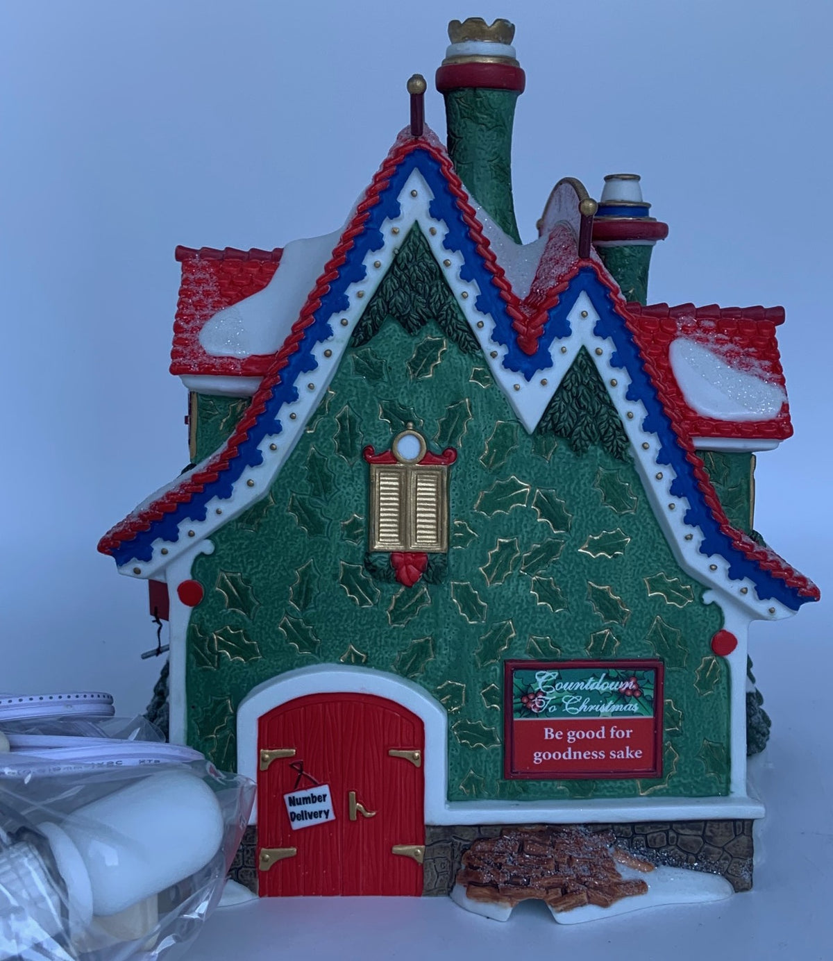 Dept 56- North Pole Series "Countdown to Christmas Headquarters"