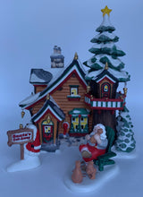 Load image into Gallery viewer, Dept 56- North Pole Series &quot;Santa&#39;s Get-Away&quot;
