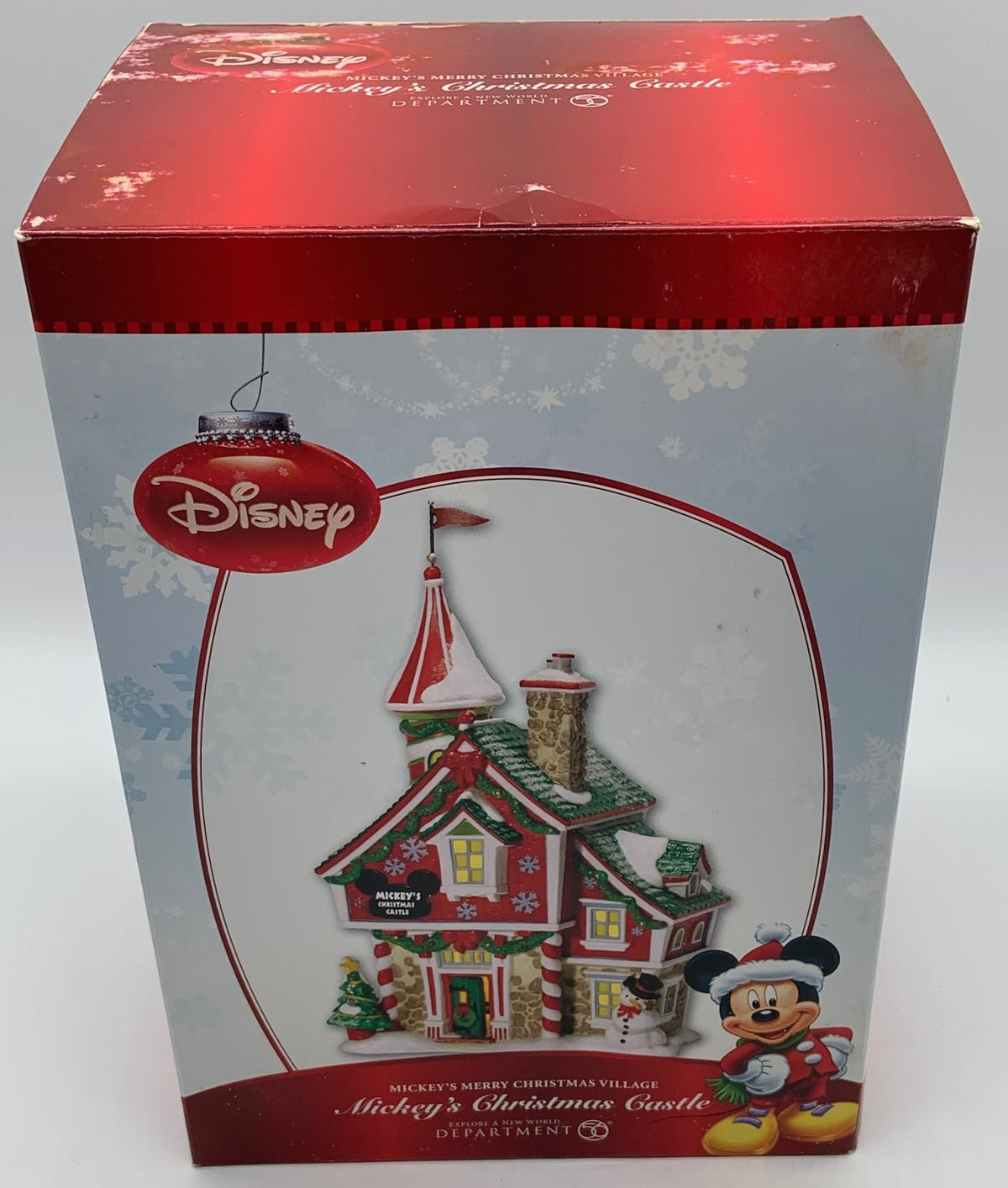 Retired Department 56- Mickey's Merry Christmas Village "Mickey's Christmas Castle"