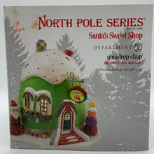 Load image into Gallery viewer, Retired Department 56- North Pole Series - Santa&#39;s Sweet Shop &quot;Gumdrop Shop&quot;
