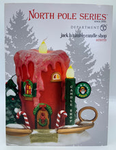 Load image into Gallery viewer, Retired Department 56- North Pole Series &quot;Jack B. Nimble Candle Shop&quot;
