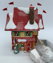 Load image into Gallery viewer, Retired Dept 56- North Pole Series &quot;Reindeer Flying Feed Store&quot;
