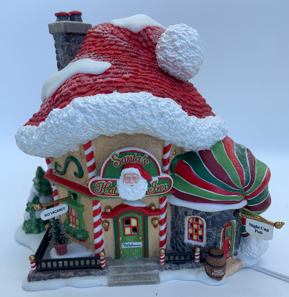 Dept 56- North Pole Series "Santa's Hat Inn"