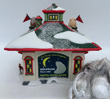 Load image into Gallery viewer, Department 56- North Pole Series &quot;North Pole Snuffles Luv-A-Hug Center&quot;
