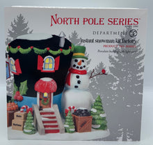 Load image into Gallery viewer, Department 56- North Pole Series &quot;Instant Snowman Kit Factory&quot;
