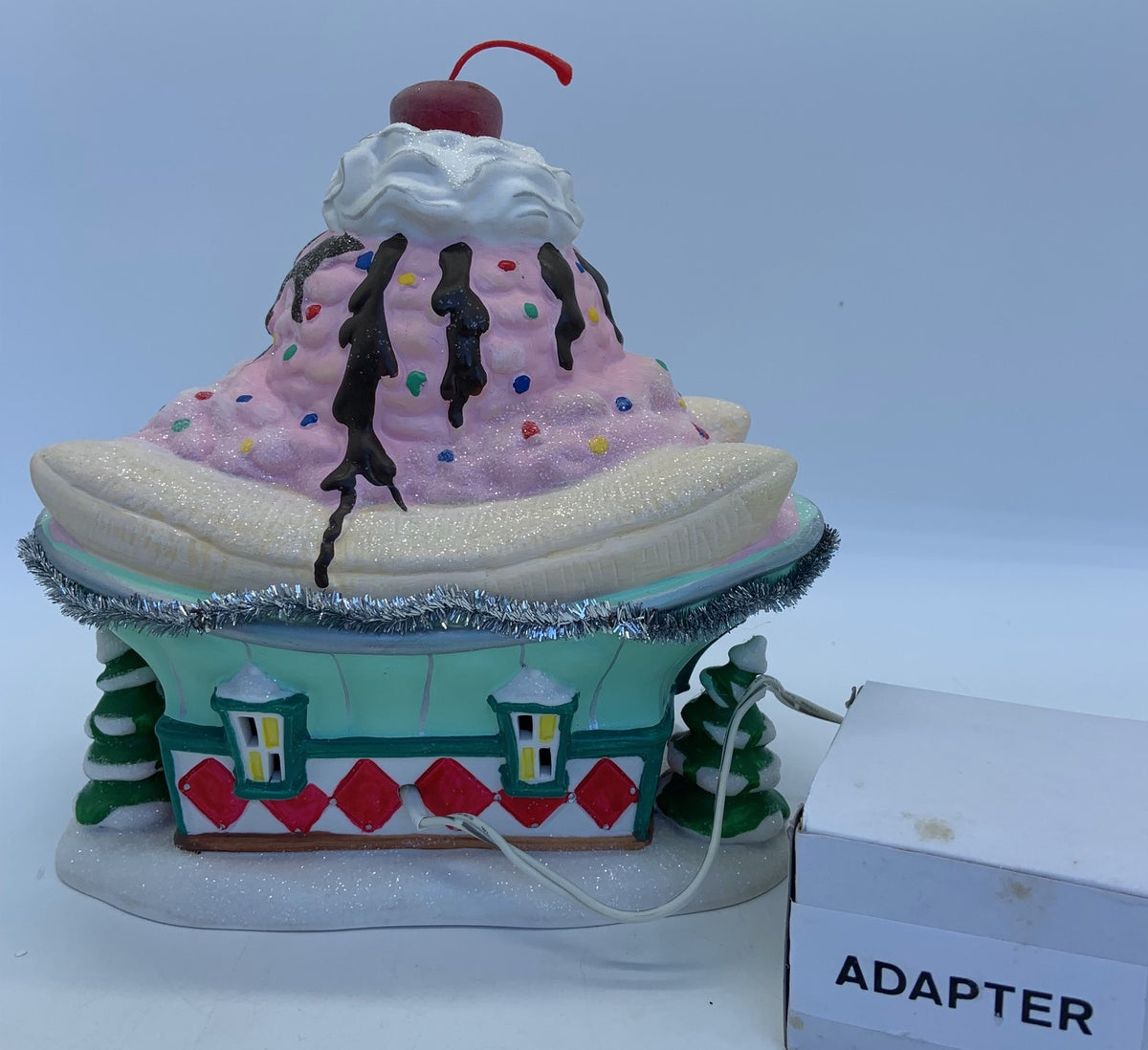 Dept 56- North Pole Series "Nana Split's Ice Cream Parlor"
