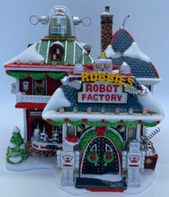 Load image into Gallery viewer, Dept 56- North Pole Series &quot;Robbie&#39;s Robot Factory&quot;
