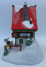 Load image into Gallery viewer, Dept 56- North Pole Series &quot;Nollie &amp; Ollie&#39;s Custom Snowboards&quot;
