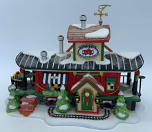 Load image into Gallery viewer, Dept 56- North Pole Series &quot;Tinker&#39;s Caboose Cafe&quot;
