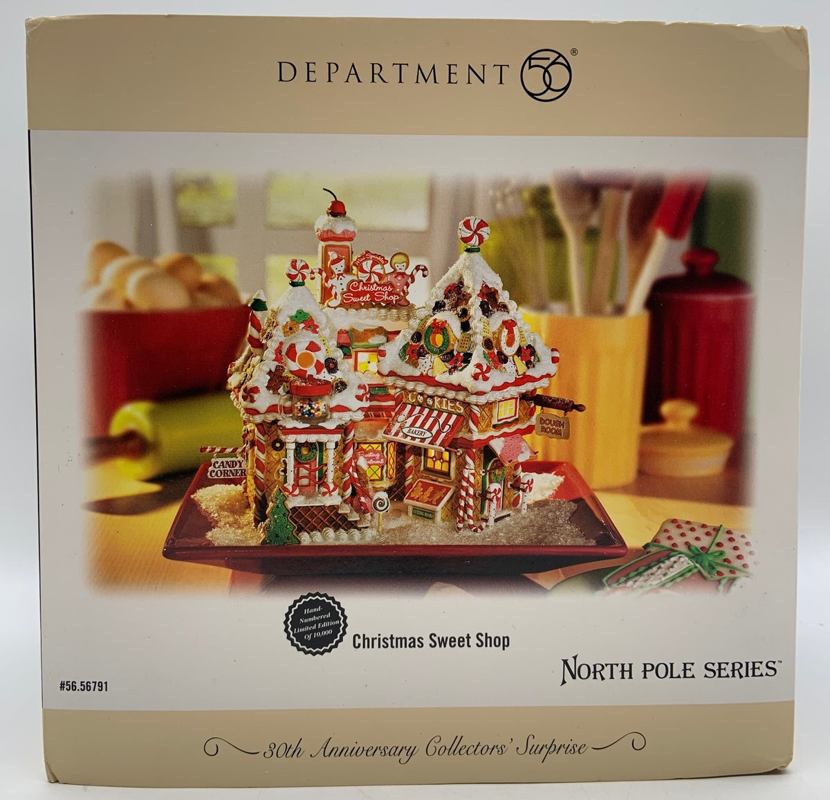 Retired Department 56- North Pole Series "Christmas Sweet Shop"