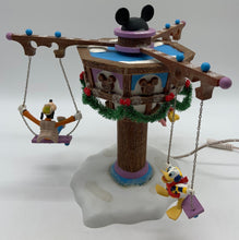 Load image into Gallery viewer, Dept 56- North Pole Series &quot;Swinging Disney Fab Five&quot; animated accessory
