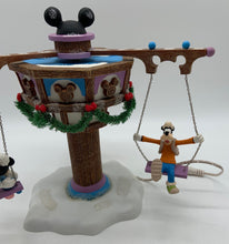 Load image into Gallery viewer, Department 56- North Pole Series &quot;Swinging Disney Fab Five&quot; animated accessory
