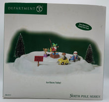 Load image into Gallery viewer, Dept 56- North Pole Series &quot;Ice Races Today&quot; Animated Accessory
