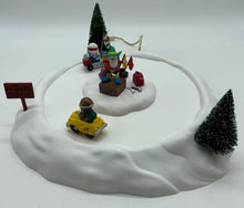 Load image into Gallery viewer, Dept 56- North Pole Series &quot;Ice Races Today&quot; Animated Accessory
