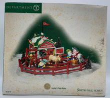 Load image into Gallery viewer, Department 56- North Pole Series &quot;Lucky&#39;s Pony Rides&quot; Accessory
