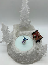 Load image into Gallery viewer, Department 56- North Pole Series &quot;Ice &amp; Snow Skating Pond&quot; Animated Accessory
