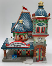 Load image into Gallery viewer, Dept 56- North Pole Series  &quot;Northern Lights Depot&quot;
