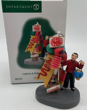 Load image into Gallery viewer, Dept 56- Christmas in the City "Lanterns &amp; Fireworks for Sale" accessory
