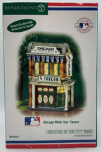 Load image into Gallery viewer, Retired Department 56- Christmas in the City &quot;Chicago White Sox Tavern&quot;
