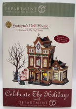 Load image into Gallery viewer, Retired Dept 56- Christmas in the City &quot;Victoria&#39;s Doll House&quot;
