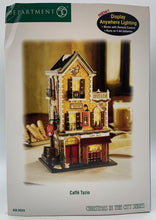 Load image into Gallery viewer, Retired Department 56- Christmas in the City &quot;Caffe&#39; Tazio&quot;
