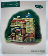 Load image into Gallery viewer, Retired Department 56- Christmas in the City &quot;Royal Flush Casino&quot;
